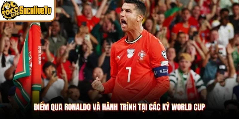 Điểm qua Ronaldo và hành trình tại các kỳ World Cup