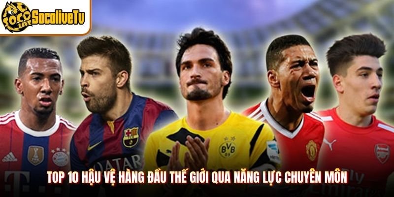 Top 10 Hậu Vệ Hàng Đầu Thế Giới Qua Năng Lực Chuyên Môn