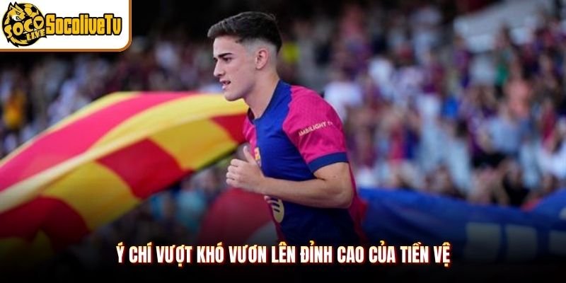 Ý chí vượt khó vươn lên đỉnh cao của tiền vệ